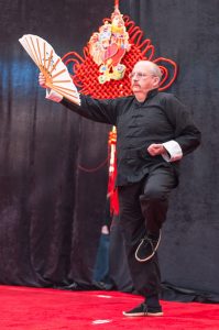 Paul McIlrath Demonstrating Tai Chi Fan